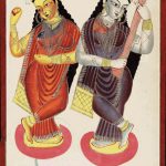 Laksmi and Saraswati 